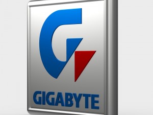 gigabyte logo Modelo 3D