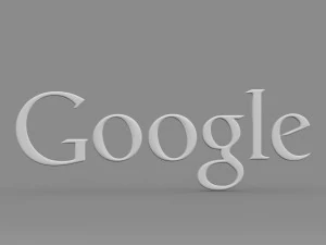 google logo 3D Model