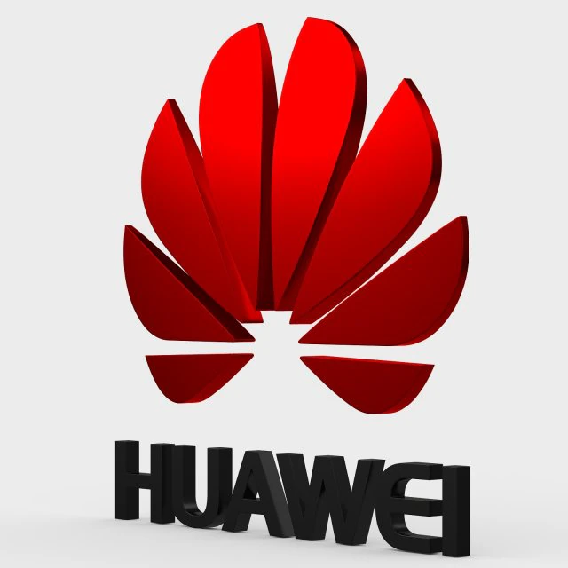 logo Huawei Modello 3D .c4d .max .obj .3ds .fbx .stl .blend