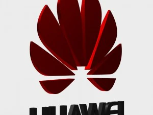 logo Huawei Modello 3D