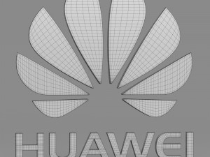 huawei logo 3D-Modell