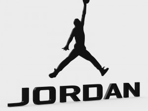 jordan logo 3D Model