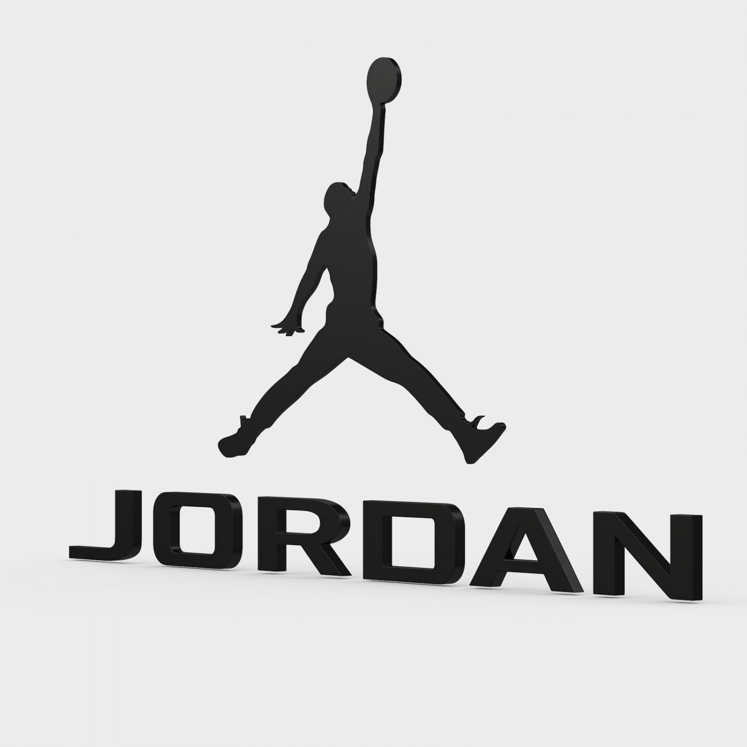 Jordan logo 3D Model in Other 3DExport
