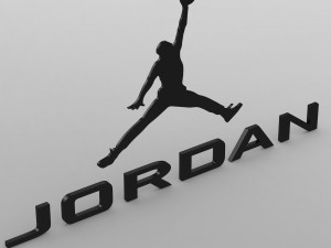 jordan logo 3D Model
