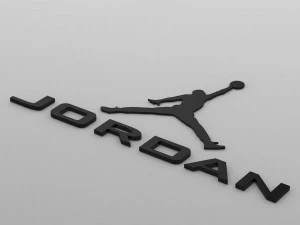 jordan logo 3D Model