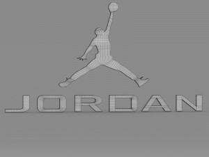 jordan logo 3D Model
