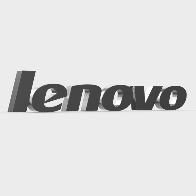 lenovo logo 3D Model .c4d .max .obj .3ds .fbx .stl .blend
