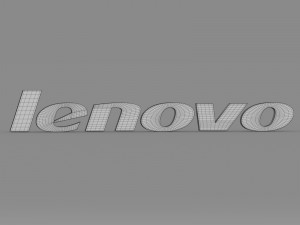 lenovo logo 3Dモデル