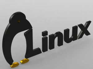 logo di Linux Modello 3D