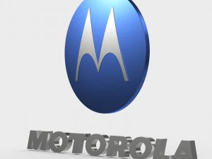 logo Motorola Model 3D