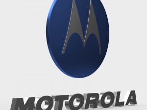 motorola logo 3D 모델