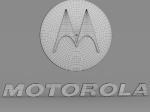 motorola logo 3D 모델