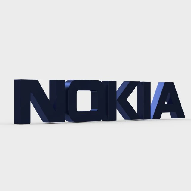 logo nokia Modello 3D .c4d .max .obj .3ds .fbx .stl .blend 