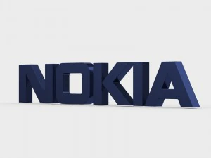 logo nokia Modello 3D