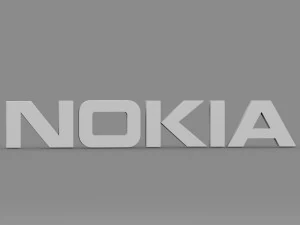 logo nokia Modello 3D
