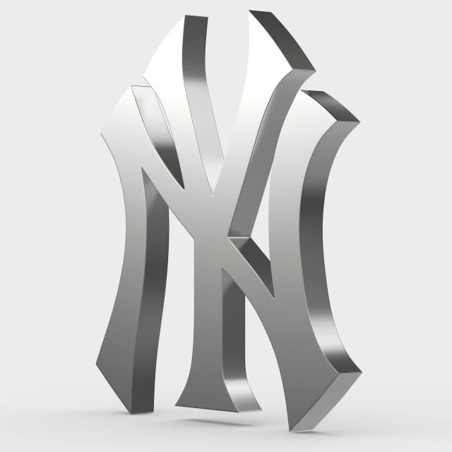 new york logo 3D Model .c4d .max .obj .3ds .fbx .stl .blend