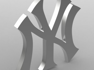new york logo 3D 模型