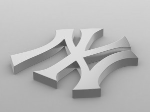 new york logo 3D 模型