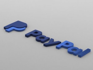 pay pal logo 3D Модель