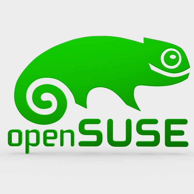 open suse logo Model 3D .c4d .max .obj .3ds .fbx .stl .blend 