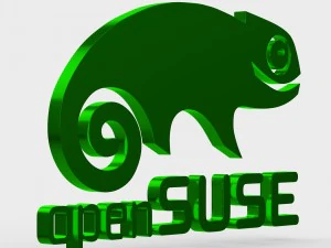 abra o logotipo do suse Modelo 3D