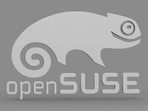 abra o logotipo do suse Modelo 3D