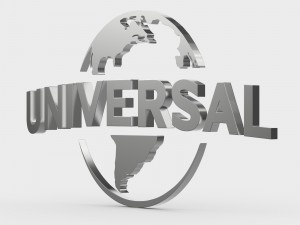 universal studios logo 3D मॉडल