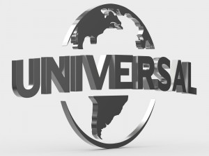 universal studios logo 3D Model