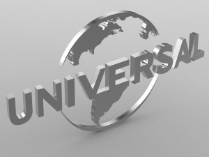 universal studios logo 3D Model
