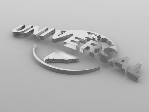 universal studios logo 3D Model