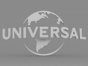 universal studios logo 3D Model