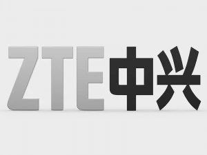 logo zte Modello 3D