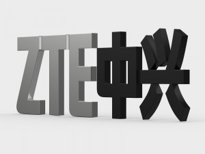 zte logo 3D 모델