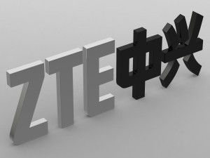 zte logo 3D 모델