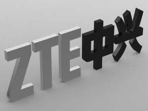logo zte Modello 3D