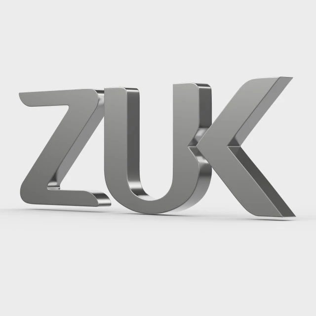 zuk logo 3D Model .c4d .max .obj .3ds .fbx .stl .blend 