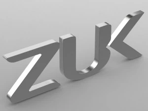 zuk logo 3D Model
