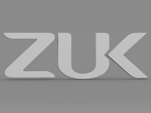 zuk logo Modelo 3D