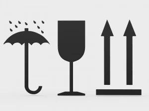 &iacute;cone em pacotes Modelo 3D