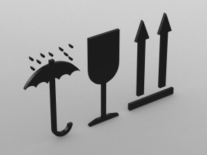 icon on packages Modelo 3D