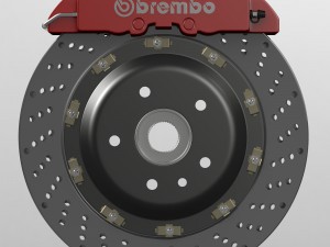 brake disk brembo 3D Model