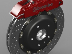 brake disk brembo 3D Model
