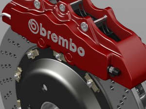 brake disk brembo 3D Model