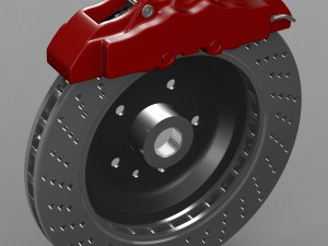 brake disk brembo 3D Model