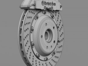 brake disk brembo 3D Model
