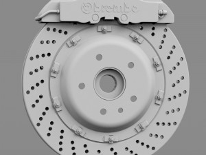 brake disk brembo 3D Model