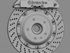 brake disk brembo 3D Model