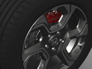 wheel honda cr-v 2017 3D Model