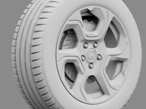 wheel honda cr-v 2017 3D Model
