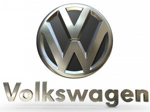 volkswagen logo 3D Модель